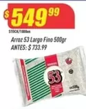 53 - Arroz Largo Fino