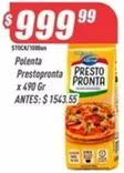 Presto Pronta - Polenta Prestopronta