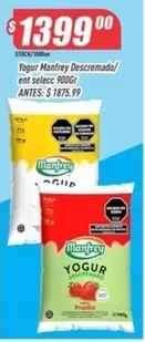 Manfrey - Yogur Descremado