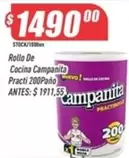 Campanita - Rollo De Cocina Practi 200Paño