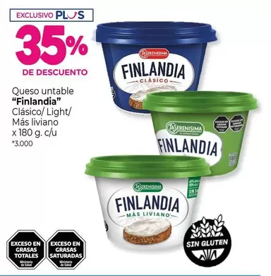 Finlandia - Queso untable