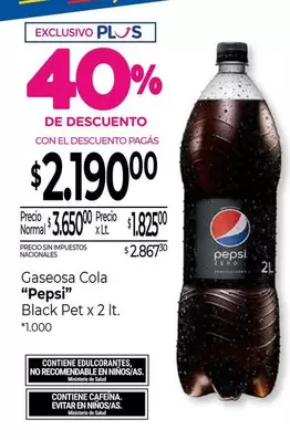 Pepsi - Gaseosa Cola