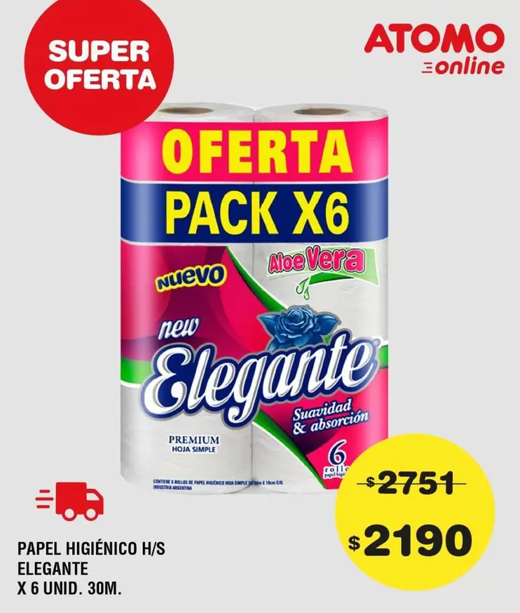 Elegante - PACK X6