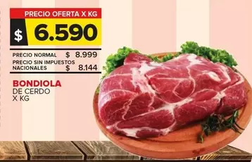 Bondiola De Cerdo