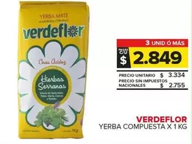 Verdeflor -  Yerba Compuesta