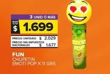 Fun - Chupetin Emoti Pop