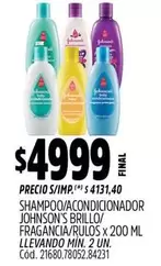 Johnson's - BRILLO/FRAGANCIA/RULOS