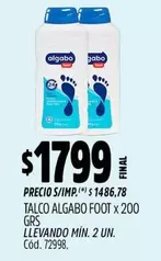 Algabo - FOOT x 200 GRS