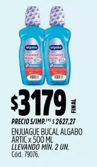 Algabo - ENJUAGUE BUCAL