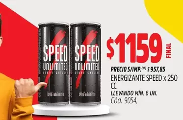 Speed - ENERGIZANTE x 250