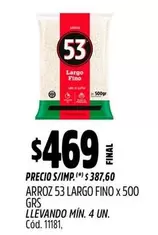 53 - ARROZ LARGO FINO