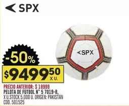 Origen - PELOTA DE FUTBOL N° 5 7019-8