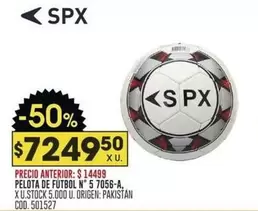 Origen - PELOTA DE FUTBOL N° 5 7056-A