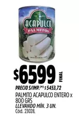 Acapulco - PALMITO ENTERO