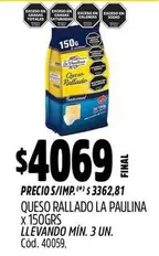 La paulina - QUESO RALLADO