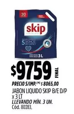 Skip - JABON LIQUIDO B/E D/P