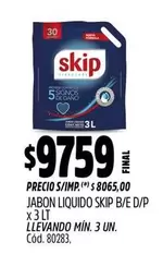 Skip - JABON LIQUIDO B/E D/P