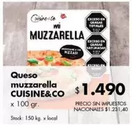 Cuisine - MUZZARELLA