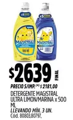 Magistral - ULTRA LIMON/MARINA x 500 ML