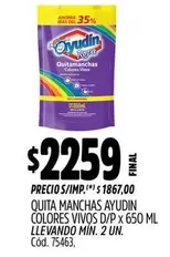 Ayudin - QUITA MANCHAS