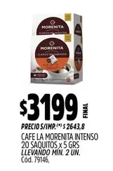 Morenita - LA MORENITA INTENSO