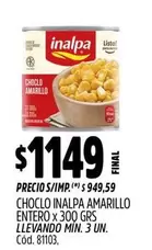 Inalpa - CHOCLO AMARILLO
