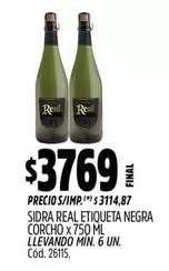 Real - ETIQUETA NEGRA