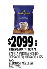 La Virginia - CAFE MOLIDO TORRADO EQUILIBRADO