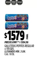 Pepitos - GALLETITAS PEPITOS REGULAR