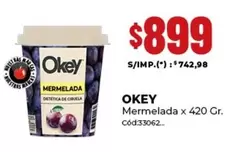 Okey - Mermelada x 420 Gr.