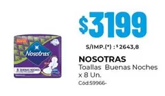 Nosotras - Toallas Buenas Noches