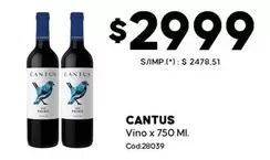 X$ - Vino x 750 ΜΙ. Cod:28039