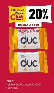 Duc - Jabón De Tocador x 110 Gr.