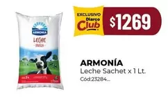 X$ - Leche Sachet x 1 Lt. Cód: 23284