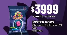 Evolution - Chupetín  x 24 Un.