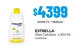 Estrella - Óleo Calcáreo