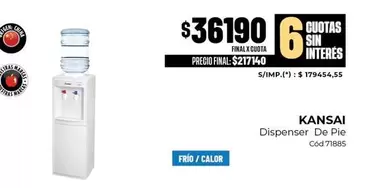 kansai - Dispenser De Pie
