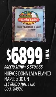 Doña - HUEVOS BLANCO