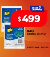 Raid - Espirales x4u