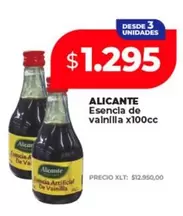 Alicante - Esencia de vainilla x100cc