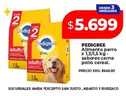Pedigree - Alimento perro