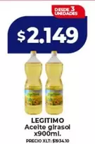 Legítimo - Aceite girasol