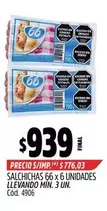 66 - SALCHICHAS x 6 UNIDADES