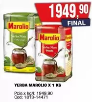 Marolio - YERBA  X 1 KG