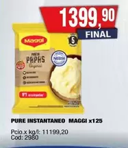 Maggi - PURE INSTANTANEO x125