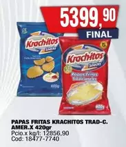 Krachitos - PAPAS FRITAS KRACHITOS TRAD-C. AMER.X