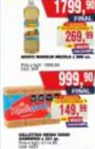 ACEITE MARAVILLA MEZCLA X 900 ML