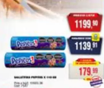 Pepitos - GALLETITAS PEPITOS X 118 GR