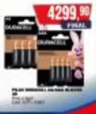 Duracell - PILAS AAA/AA BLISTER X4