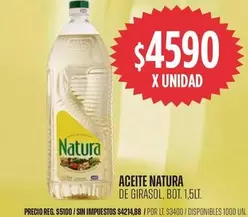 Natura - ACEITE